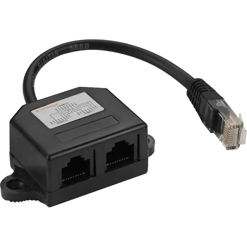 Разветвитель TWT TWT-Y-E2-E2, 2 компьютерных порта 2167590