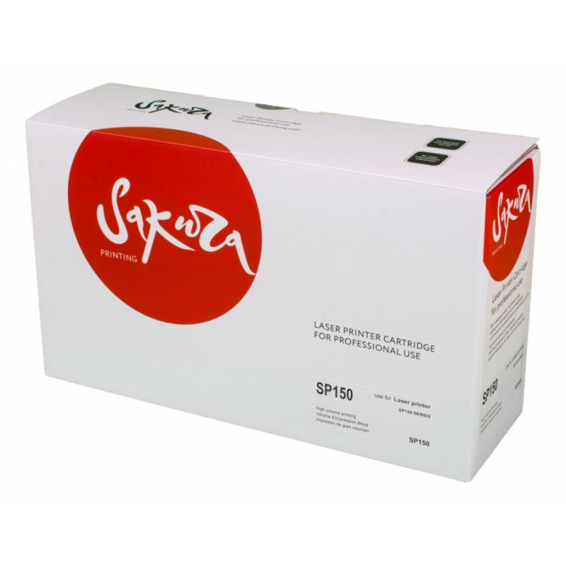 Картридж лазерный Sakura SP150HE (408010) чер. пов.емк. для Ricoh SP 150 1527651 SASP150HE