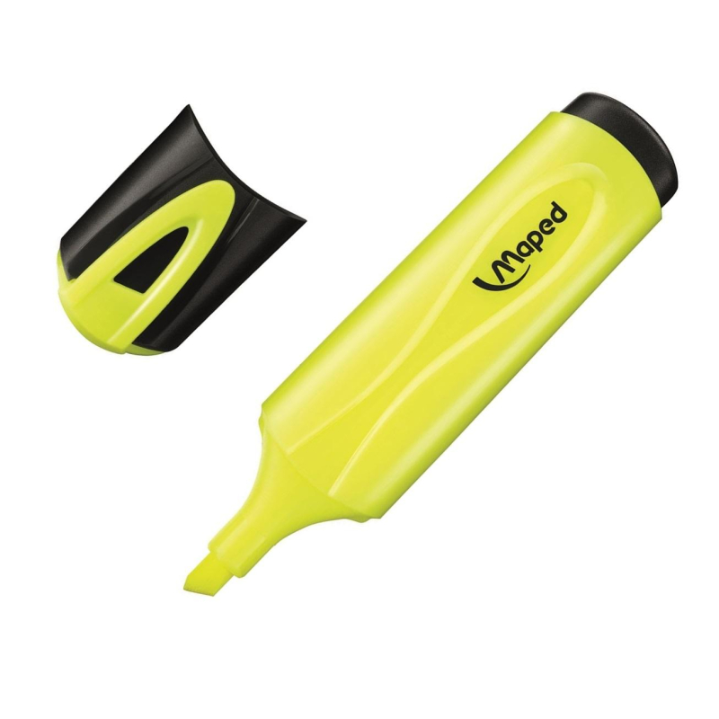 Маркер текстовыделитель Maped FLUO PEP S CLASSIC 1-5 мм желтый 742534 1612922