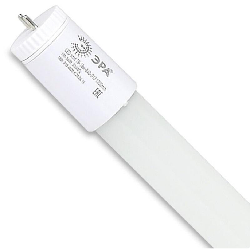 Лампа светодиодная ЭРА STD LED T8-10W-840-G13-600mm G13 10Вт трубка стекло 1681823 Б0032999