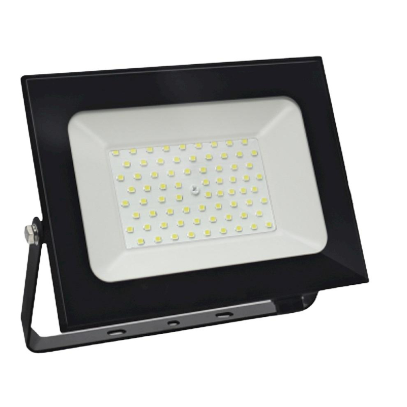 Прожектор светодиодный СДО-7 100Вт 230В 6500К IP65 черный IN HOME 1661546 4690612034652