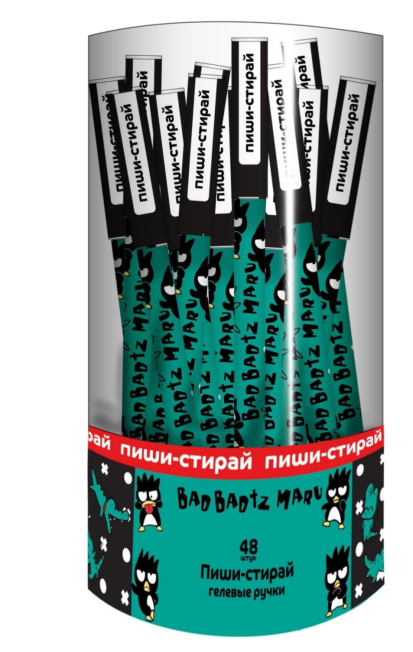 Ручка гелевая CENTRUM Bad Badtz-Maru со стираемыми чернилами, цвет чернил синий 71699