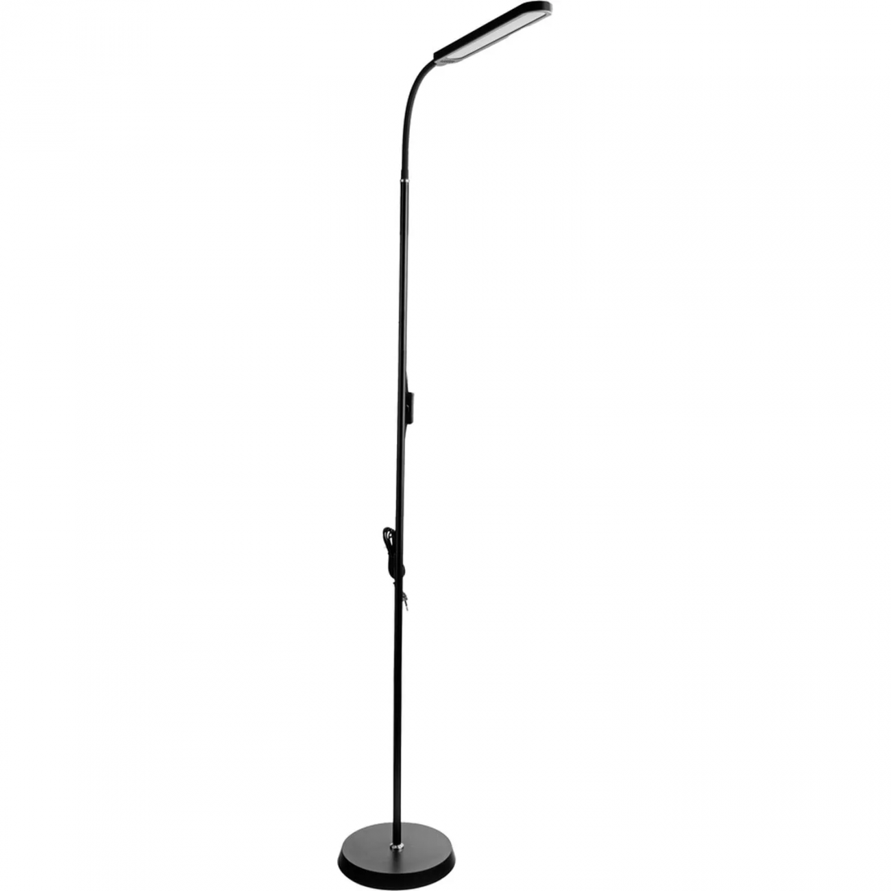 Торшер Ultraflash UF-830 C02 черн. LED 12Вт, 4500К, 3ур.ярк 2226733