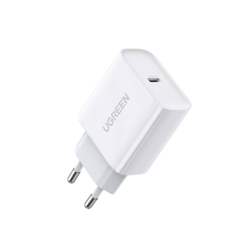 З/у UGREEN сетевое USB C 20W PD, цвет белый (60450) 1602467