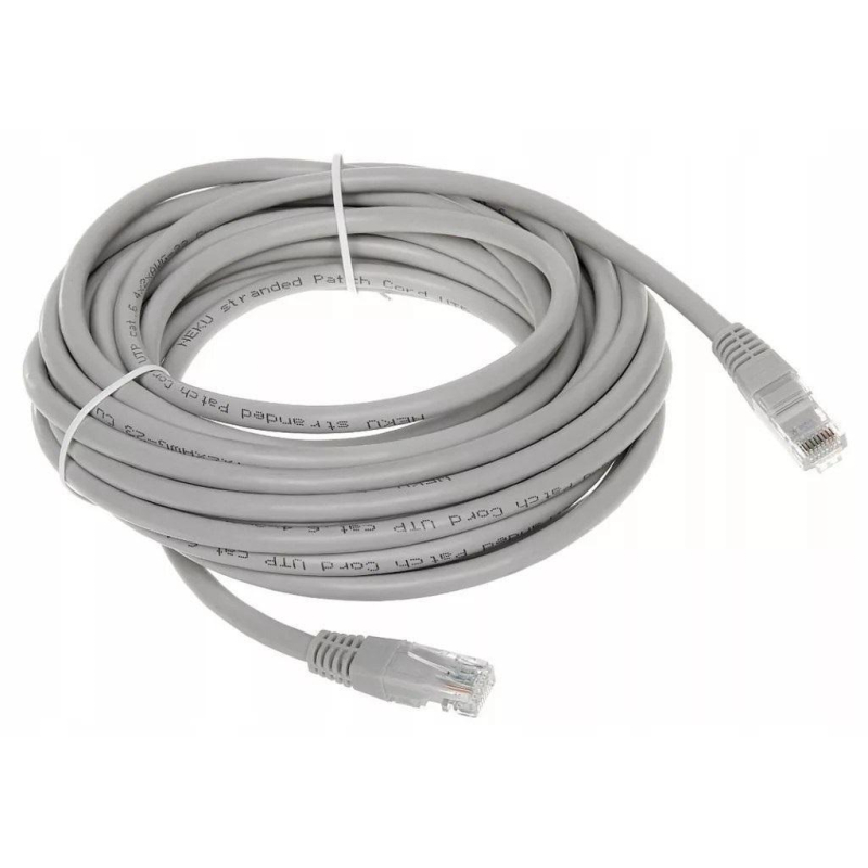 Патч-корд ExeGate UTP-RJ45-RJ45-5e-CU-30M-GY, 5e, 30м, серый <EX282019RUS 1469996