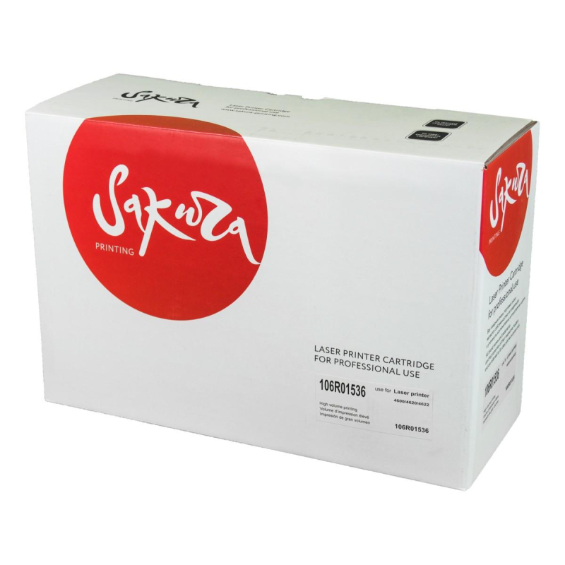 Картридж лазерный Sakura 106R01536 чер. для XEROX Phaser4600/Phaser4620 1898449 SA106R01536