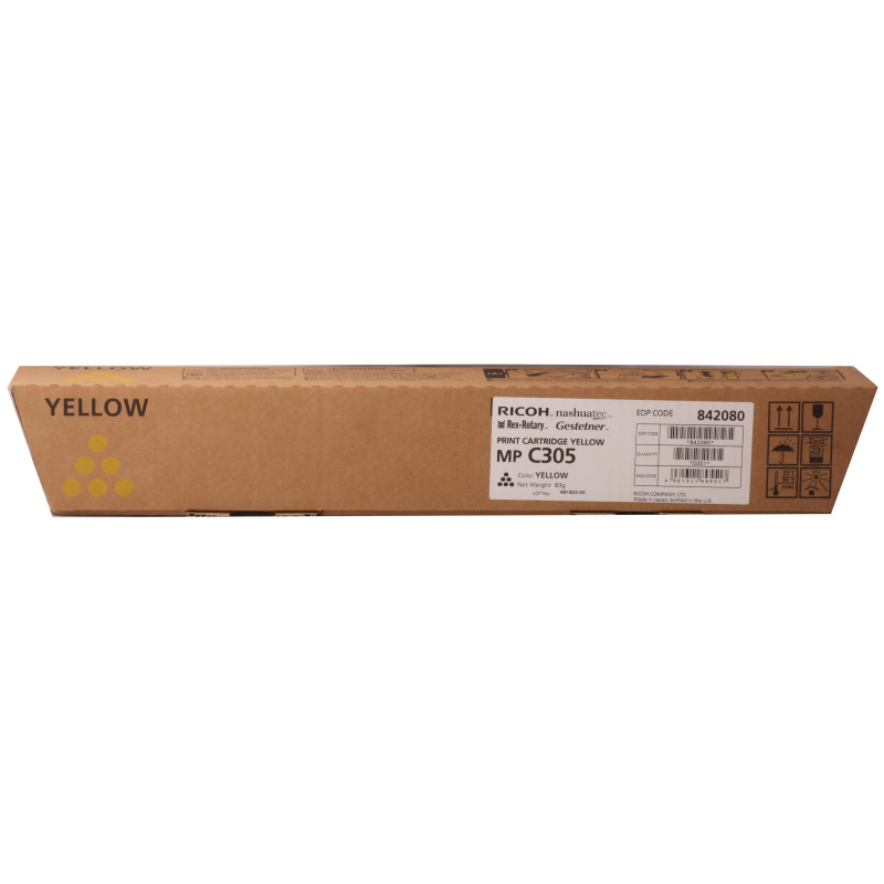 Тонер Ricoh type MPC305E (841597/842080) жел. для Aficio MP C305SPF 383092
