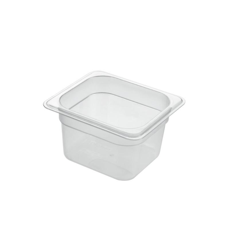 Гастроемкость Restola полипроп 176х162 1/6х4'' 100мм, прозрачн,422102001 1823958