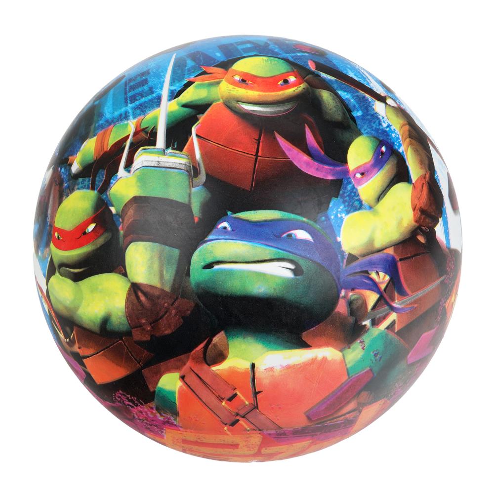 Мяч пвх 23 см. Черепашки-ниндзя, полноцвет, Играем Вместе FD-9(TMNT)