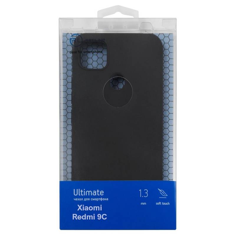 Чехол -крышка Red Line Ultimate для Xiaomi Redmi 9C, чер, УТ000021667 1324999