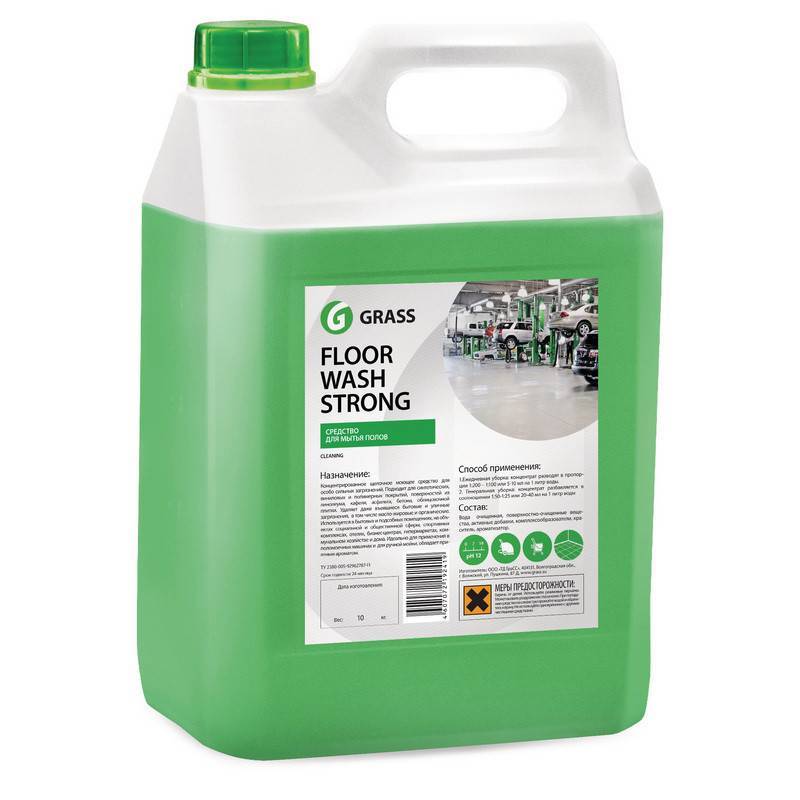 Профхим д/машин мойки щел от сильных загрязн Grass/Floor Wash Strong,5,6кг 905838