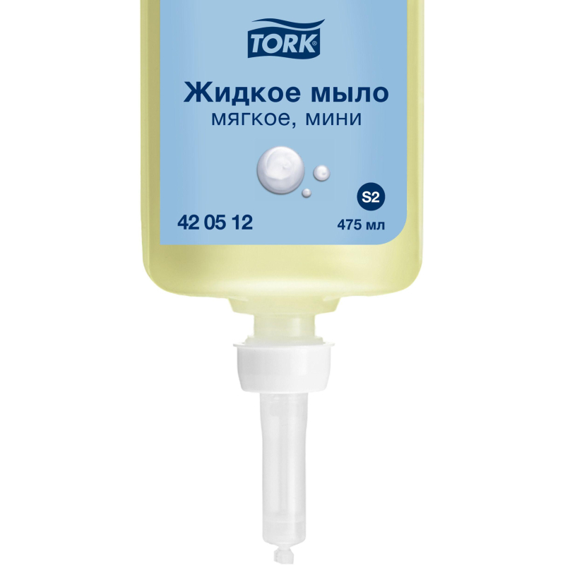 Картридж с жидким мылом Tork S2 0,475л, 420512 1818548