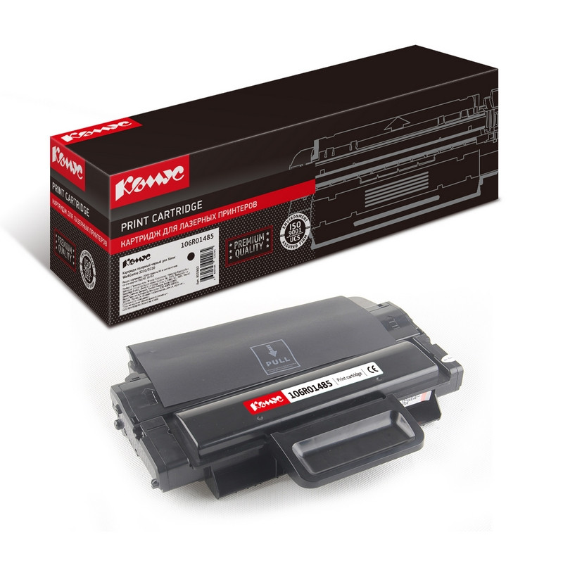 Картридж лазерный Комус 106R01485 чер. для Xerox WC3210/3220 855902