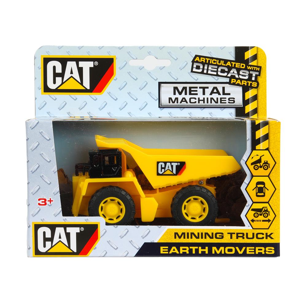 Машина металлическая (Caterpillar) Карьерный Самосвал, 12 см. инерция SB-24-02-01