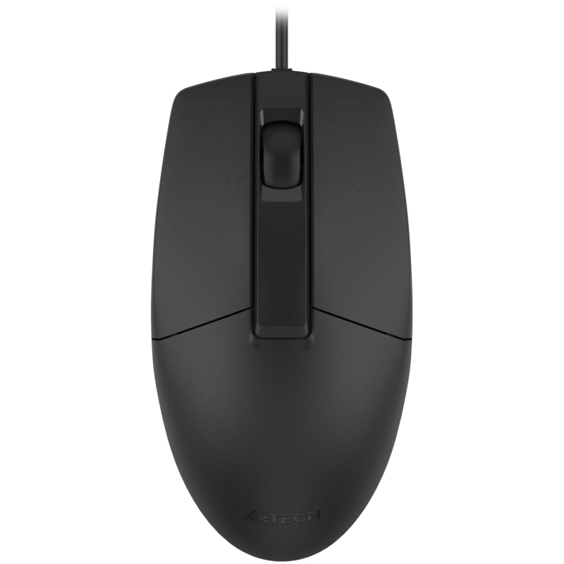 Мышь компьютерная A4Tech (OP-330 (BLACK)) оптическая 1200dpi/3but 1777614