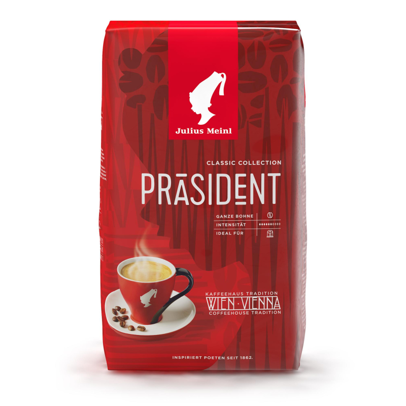Кофе Julius Meinl Президент Классическая Коллекция в зернах, 1кг (89933) 959494