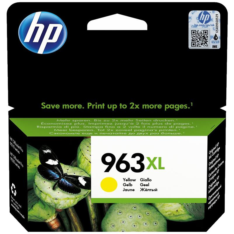 Картридж струйный HP 963XL 3JA29AE жел. пов.емк. OJ Pro 9010/9020 1062036
