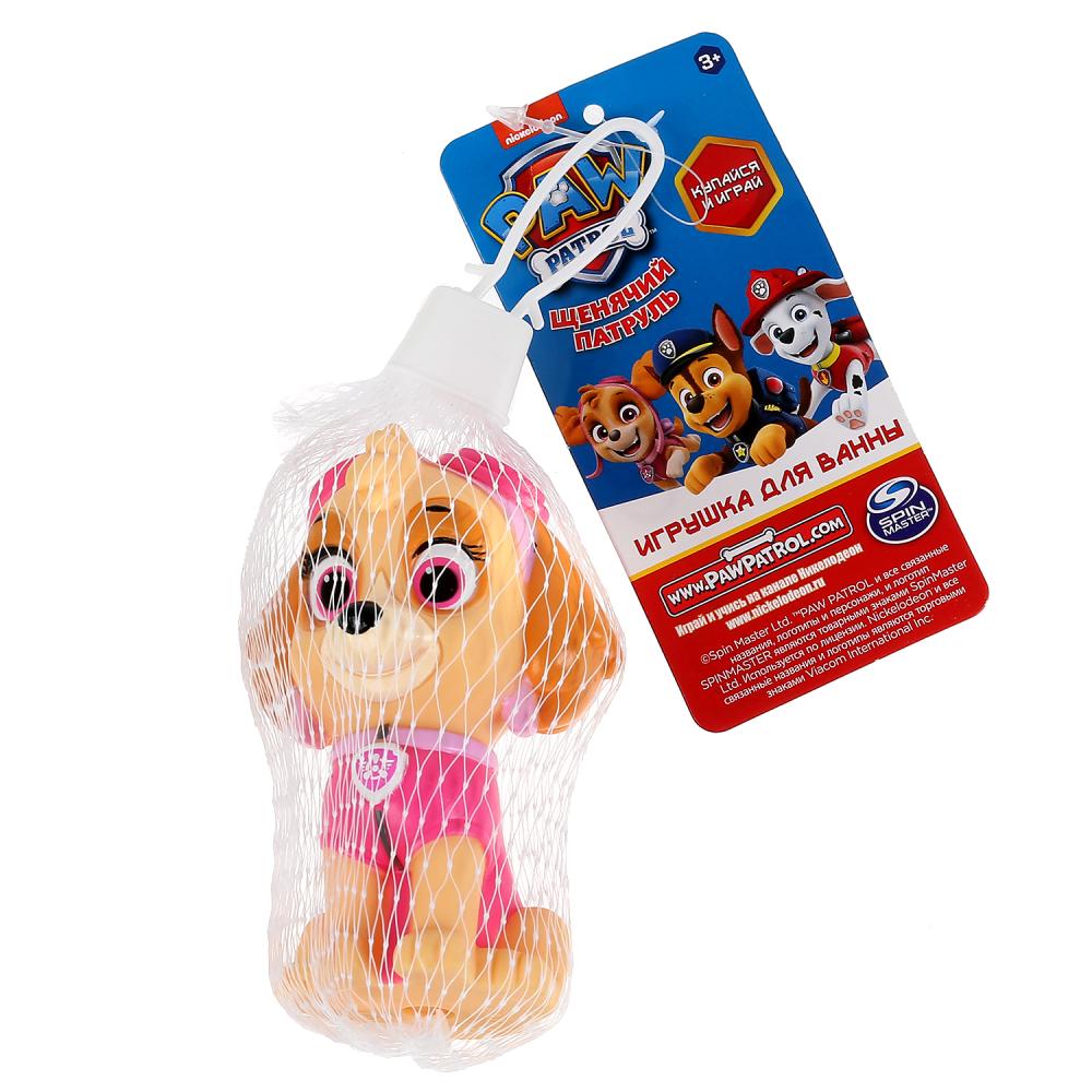 Игрушка для ванны Щенячий Патруль Скай, 1 шт. сетка КАПИТОШКА LXSKY-DOGP