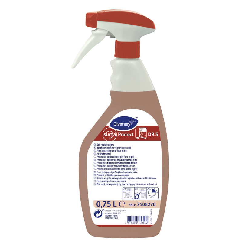Профхим спец защит покрыт д/печей-грилей Diversey/Suma Protect D9.5, 0,75л 1679360