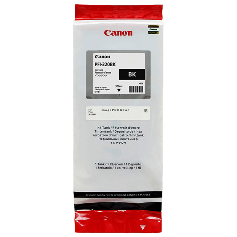 Картридж струйный Canon PFI-320BK (2890C001) чер. для TM-200/205/300/305 1111389