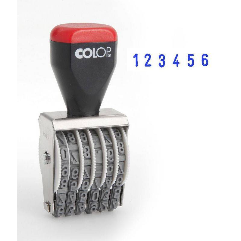 Нумератор ручной Colop 05006 6-разрядный 219000