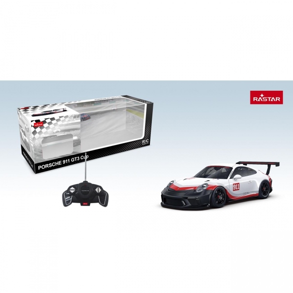 Машина р/у Порше 911 Gt3 Cup, 1:18 Rastar 59400-RASTAR (6)