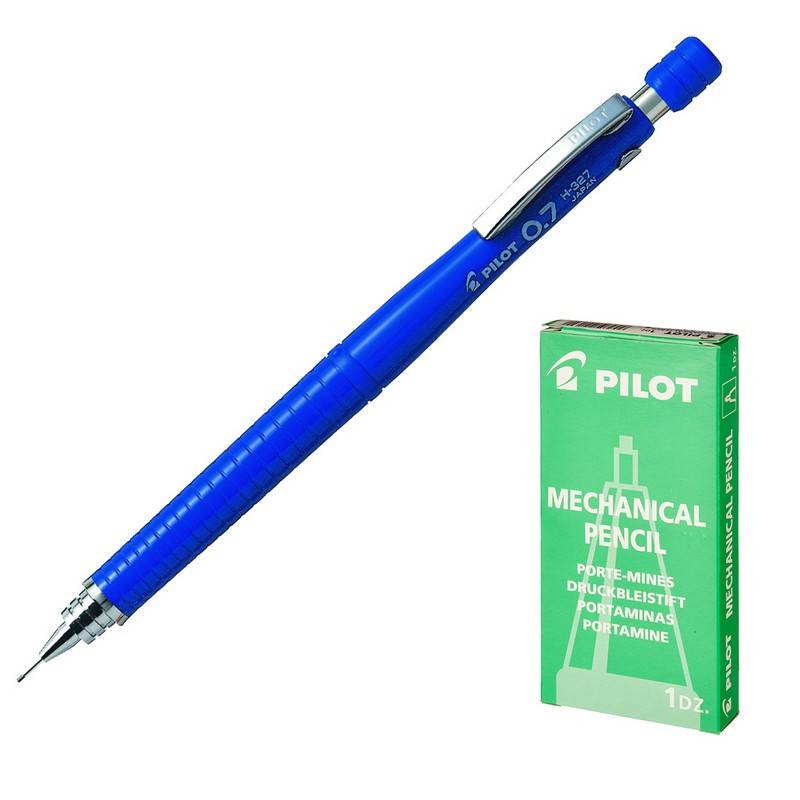 Карандаш механический Pilot H-327 0.7 мм синий H-327-L 115920
