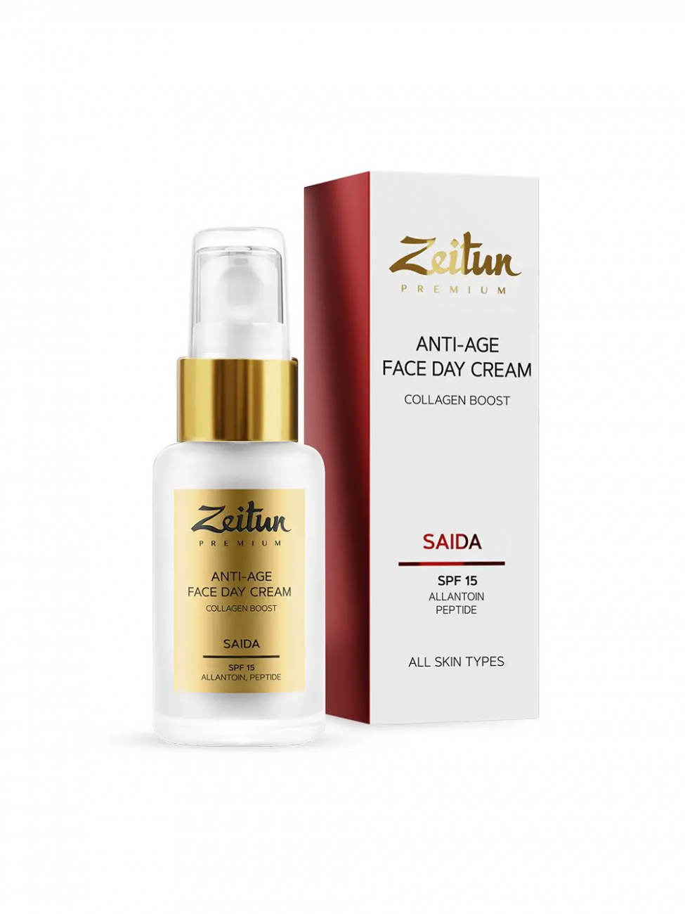 Омолаживающий дневной крем ZEITUN для лица с SPF 15 RETINOL COLLECTION 4610172184956