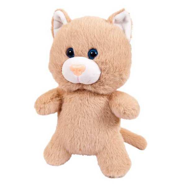 Флэтси Кот бежевый, 24 см. игрушка мягкая Abtoys M5050