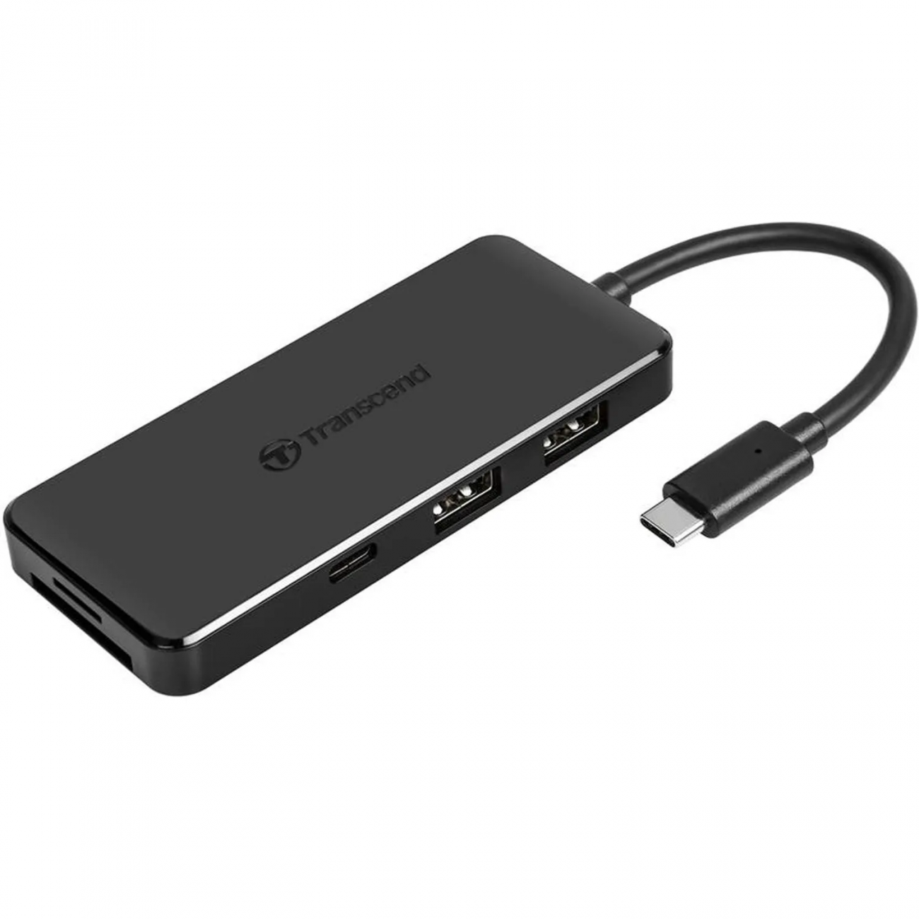 Концентратор USB хаб Transcend TS-HUB5C USB-A 3.2 х2, USB-C, PD, OTG, черн 2262619