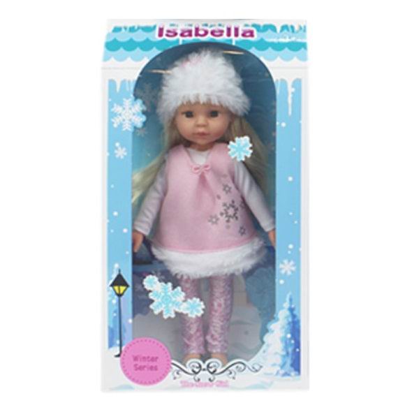 Кукла ABtoys Времена года 30 см в белой кофте нежно-розовом сарафане PT-01861
