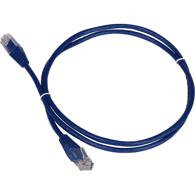 Патч-корд TWT TWT-45-45-5.0-BL UTP кат.5e, 5.0 м, синий 2125739