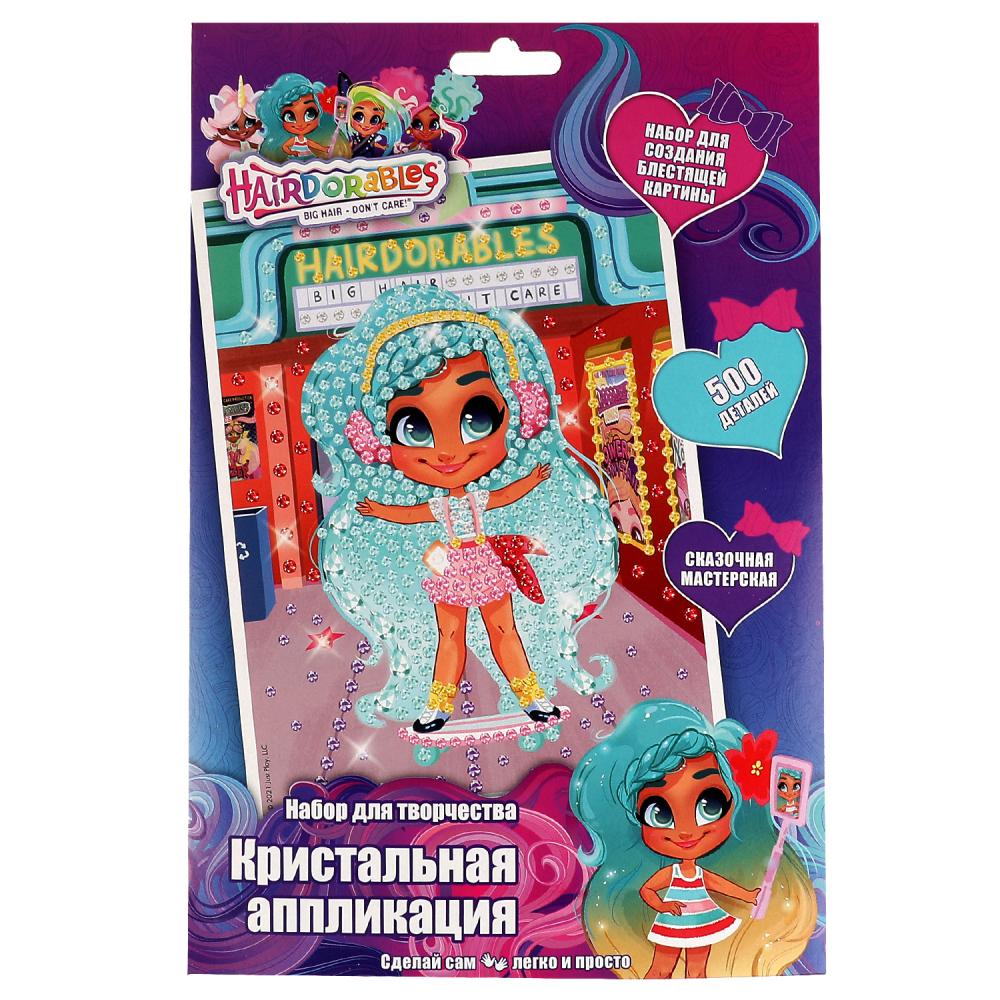 Кристальная мозаика Hairdorable, 17х23 см. MultiArt 100CRYS-HD1