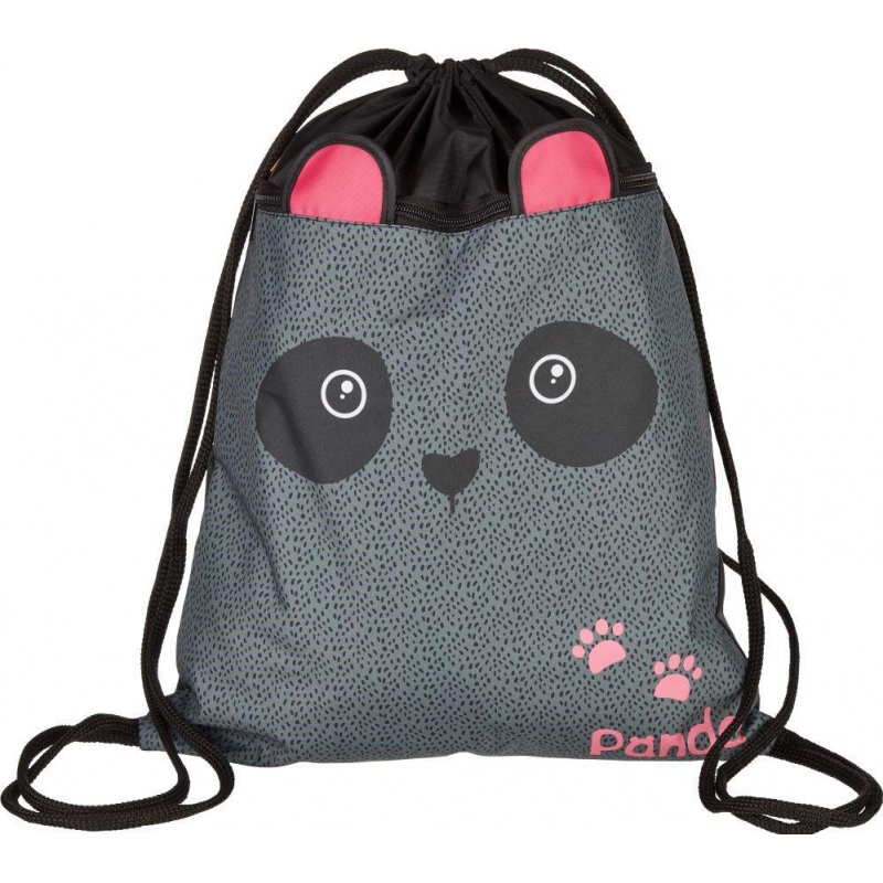 Мешок д/обуви №1School Panda, карман, 360x470 мм,МО-26-2 №1 School 1512714