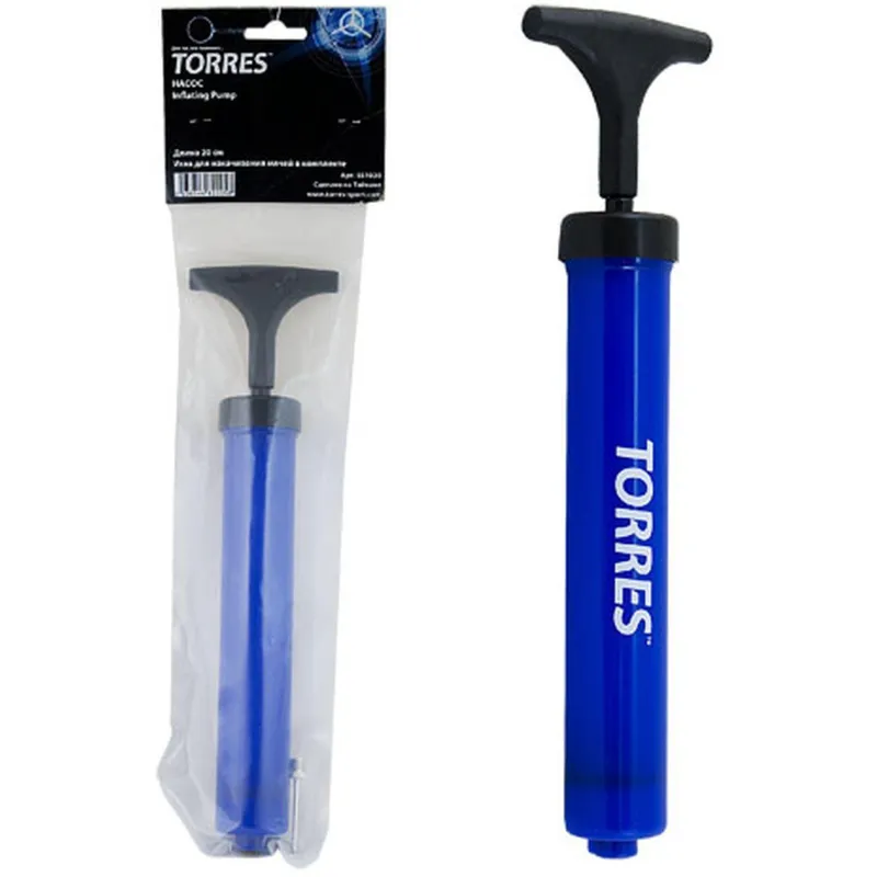 Насос TORRES, SS1020, 20 см, пластик, игла (7 мм) синий 2009706