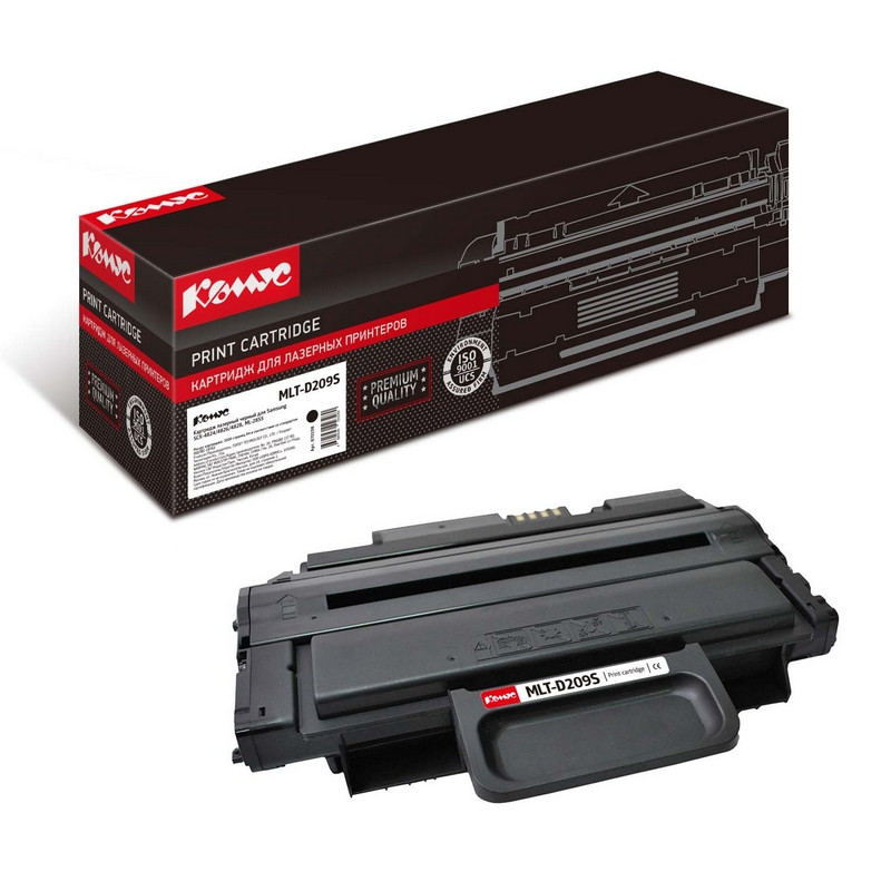 Картридж лазерный Комус MLT-D209S чер. для SamsungSCX-4824FN/4828 870198
