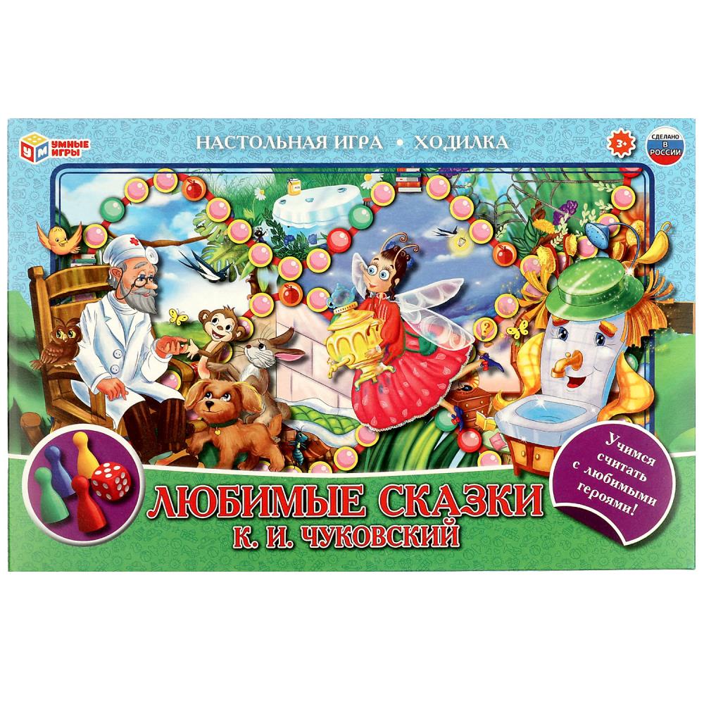 Настольная игра-ходилка Любимые сказки, К.И.Чуковский Умные игры 4650250563457