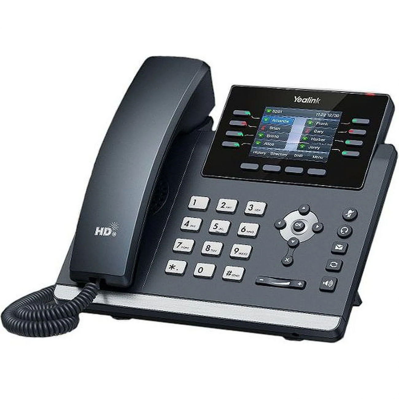 IP-телефон Yealink SIP-T44U,12 аккаунт,2 порта USB,цвет экр,PoE,GigE,без БП 2070426