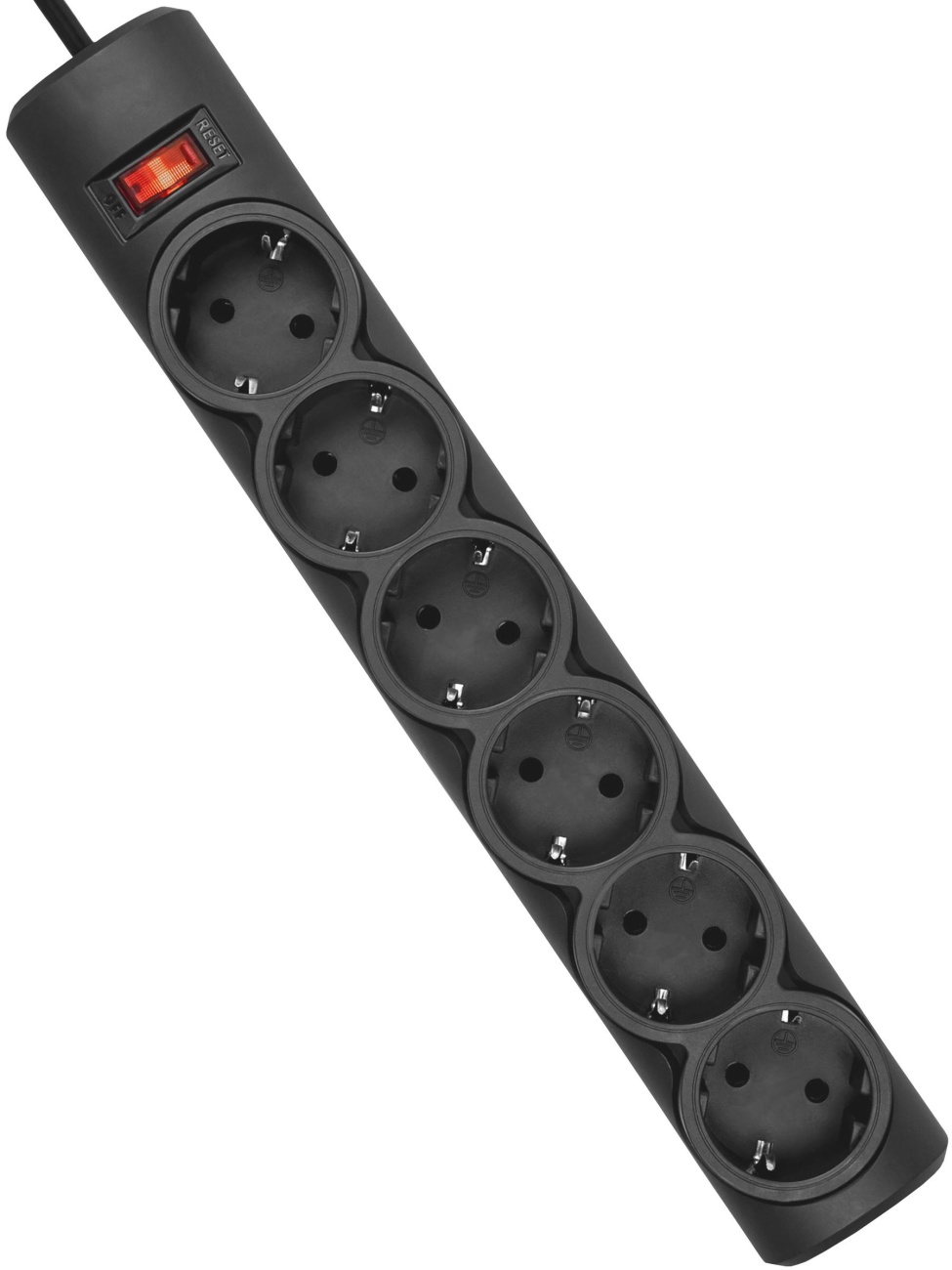 Сетевой фильтр Defender DFS 153 3 м, черный, 6 розеток(99495) 1877775