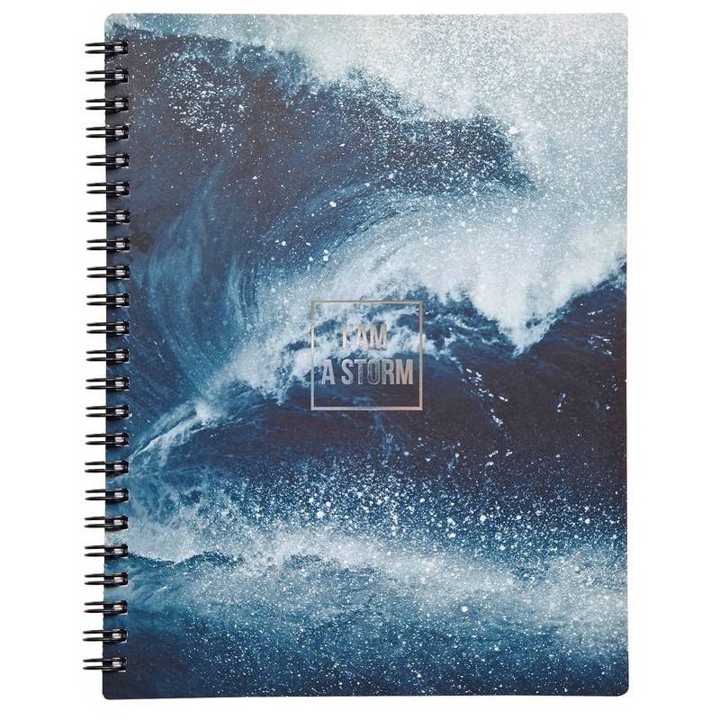 Бизнес-тетрадь Be Smart Storm A5 120 л. рзнцв. в клетку спираль (156x207 мм) 1169755
