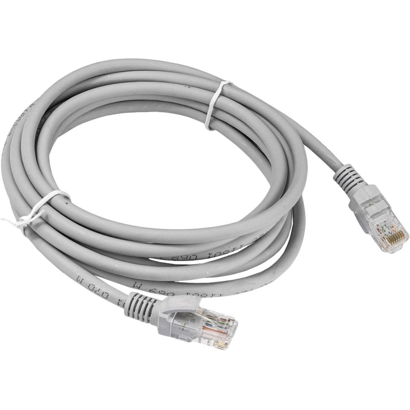 Патч-корд ExeGate UTP-RJ45-RJ45-5e-3M-LSZH-GY, cat.5e, 3м <EX286384RUS 1469977
