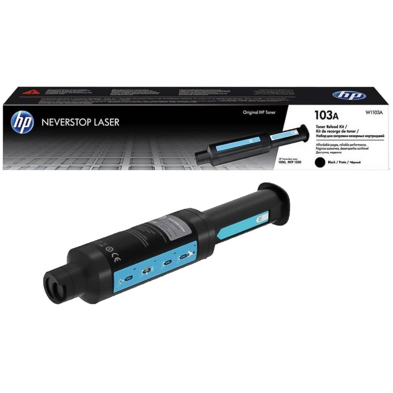 Тонер-картридж HP 103A W1103A чер. для HP Neverstop Laser 1000/1200 1041319