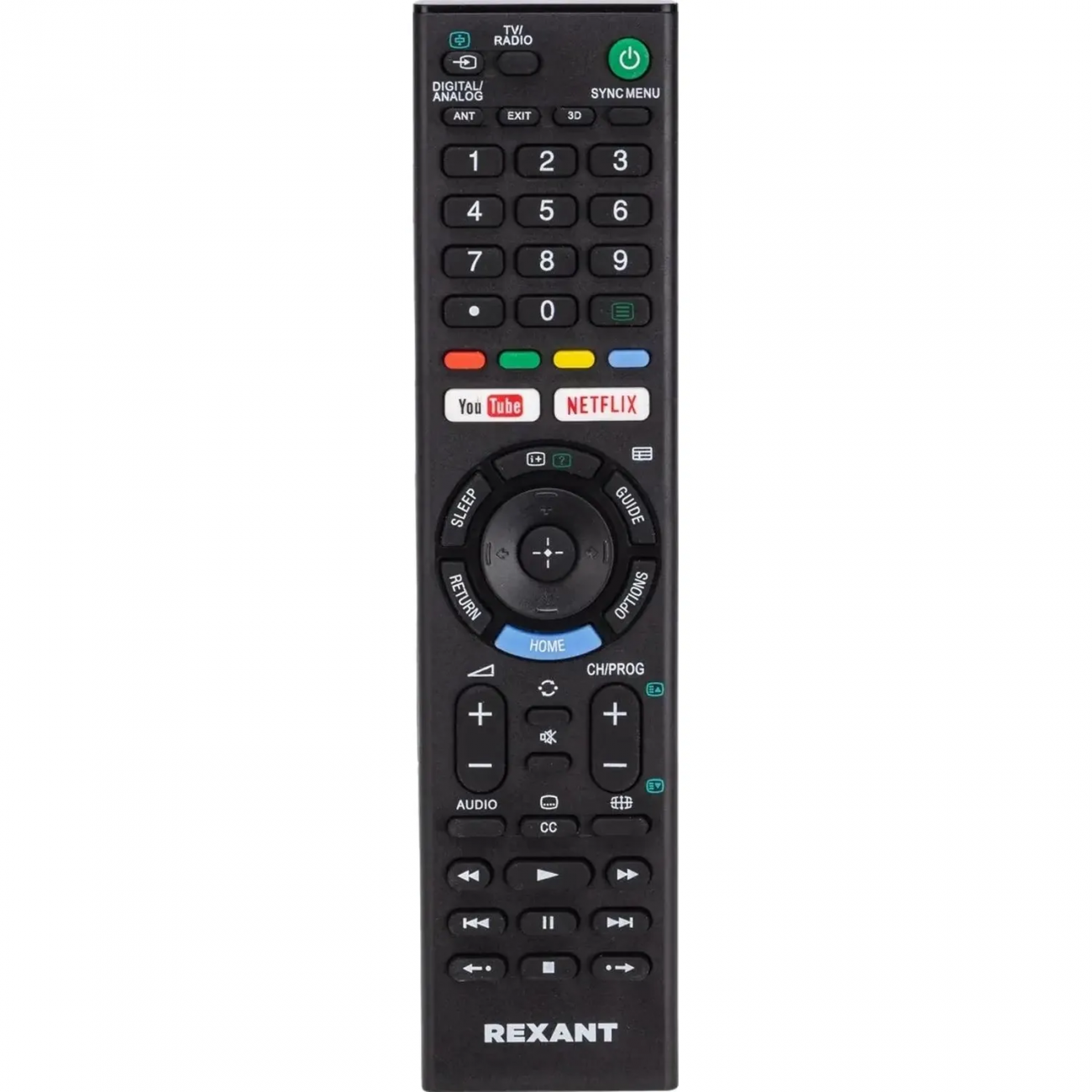 Пульт ДУ REXANT универс. д/телевизора Sony (38-0007) 2380004