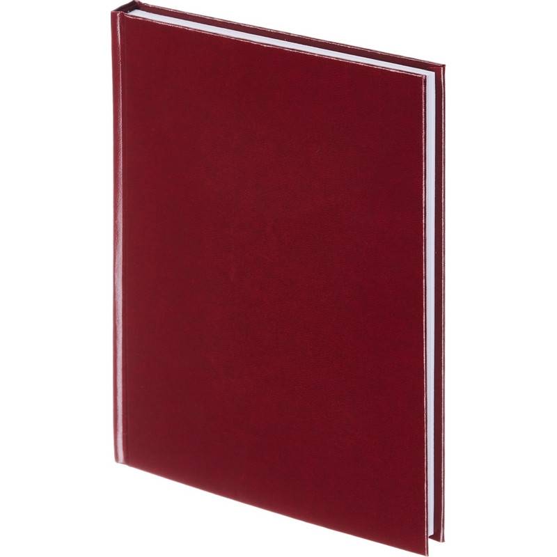 Ежедневник недатир. Альт Ideal искусс. кожа А5 136 л. бордовый (145x205 мм) 257600
