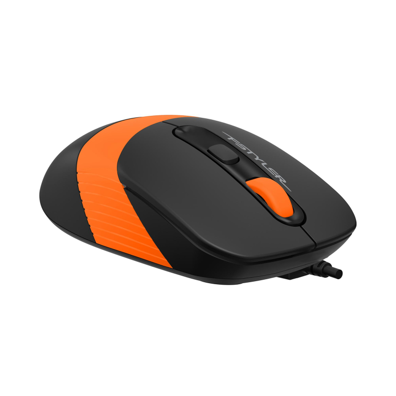 Мышь компьютерная A4Tech Fstyler FM10S (1600dpi) USB (4but) 1895411 FM10S USB ORANGE