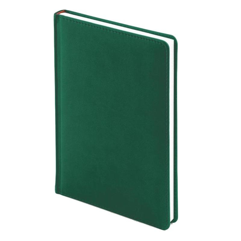 Ежедневник недатир. А5+ Velvet, темно-зеленый 3-115/24 Attache 1568294