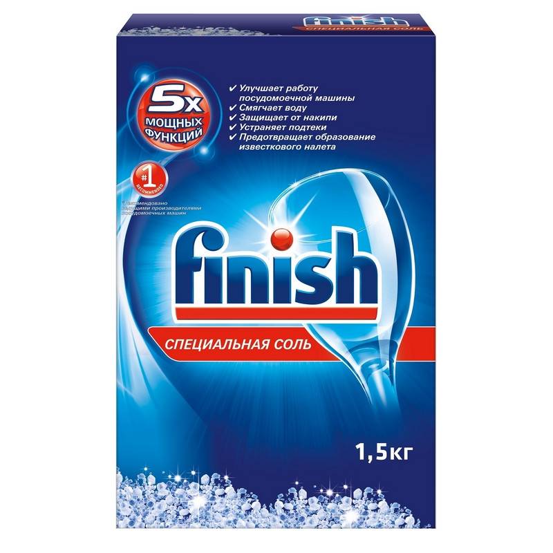 Соль для посудомоечных машин Finish 1,5 кг 62274