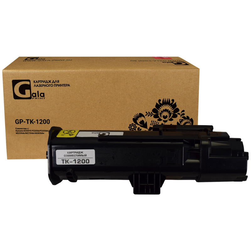 Тонер-картридж Galaprint TK-1200 чер. для Kyocera ECOSYS M2235/P2335/M2735 1372870