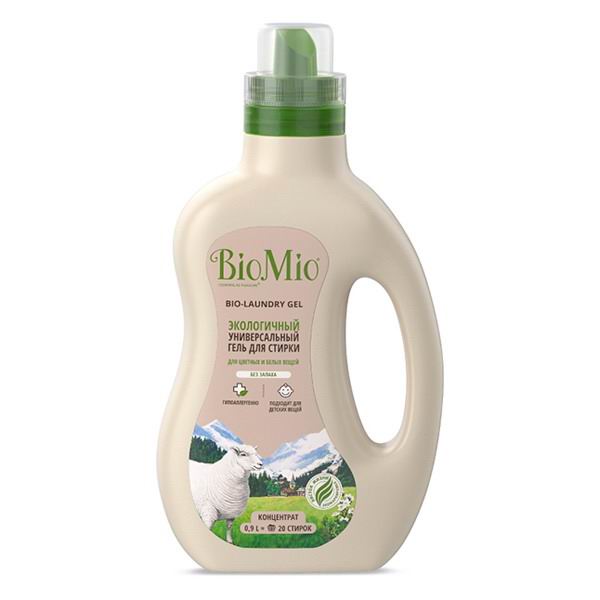 Гель для стирки BIO MIO BIO-LAUNDRY GEL Colors&Whites универсальный 900мл 7640168937348