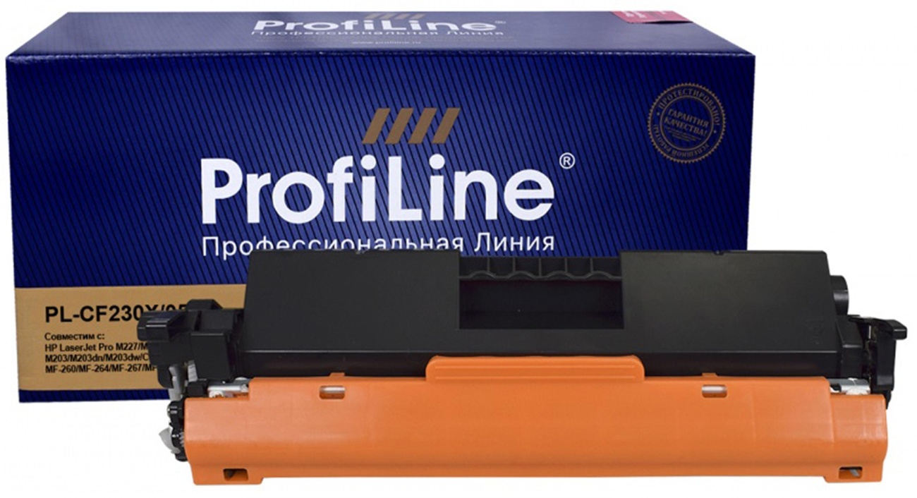 Картридж лазерный универсальный ProfiLine CF230X/051H чер. для HP/Canon 1909321 PL_CF230X/051H